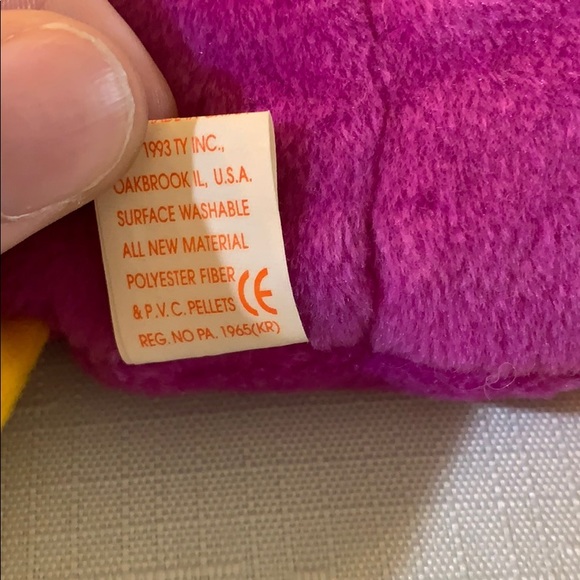 RARE! PATTI THE PLATYPUS BEANIE BABIE - Picture 4 of 7